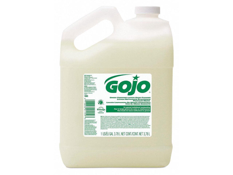 GOJO 1865-04 Green Certified Lotion Hand Soap, 1 Gallon Pour Bottle