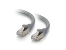 C2G / Cables to Go 00782 Cat6 Snagless Shielded (STP) Network Patch Cable, Gray
