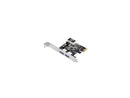 siig legacy and beyond series pcie to usb 3.0 2port pci express card external