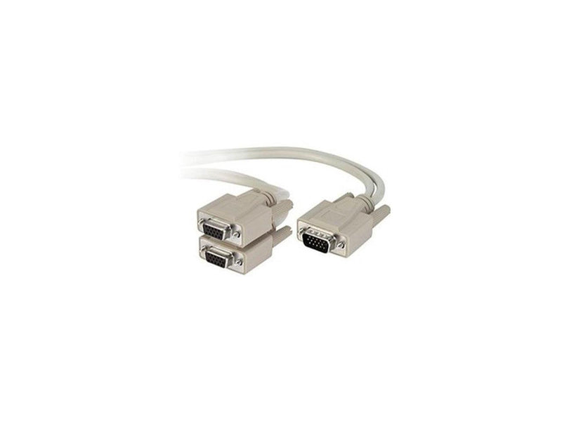 Belkin F3G006-01 1 ft. Pro Series 1 x HD-15 Male to 2 x HD-15 Female Cable