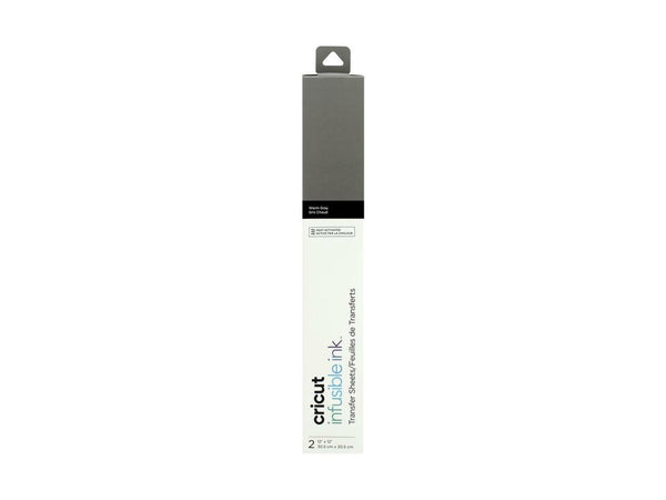 Cricut Infusible Ink Warm Gray | 2 Transfer Sheets 12"x12" 2006789