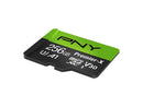 PNY 256GB Premier-X  microSDXC UHS-I/U3 A1 Memory Card with Adapter, Speed Up to