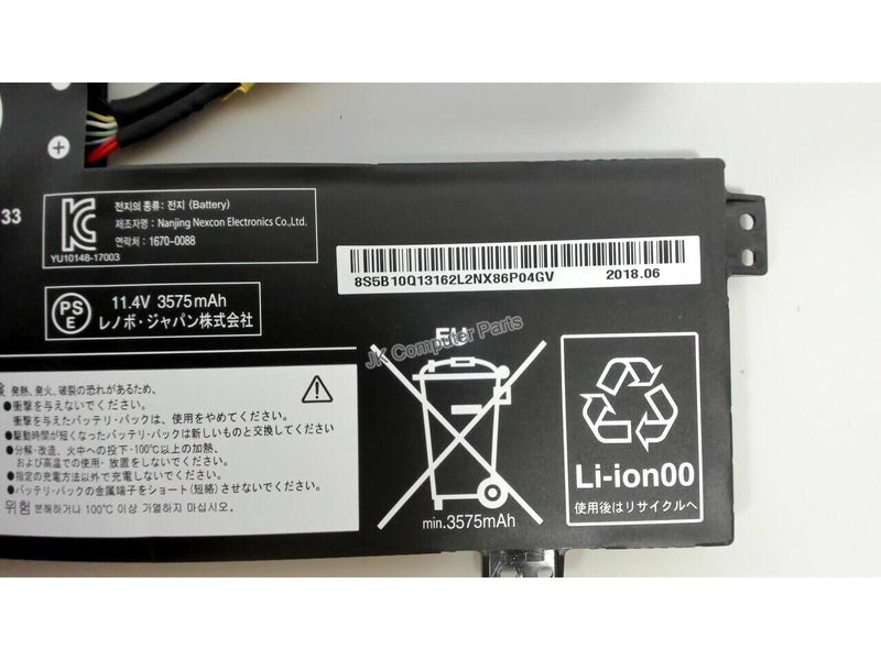 LENOVO BATTERY L17M3PB0 5B10Q13162 New