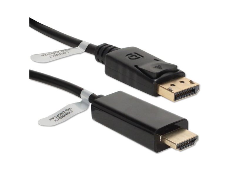 Qvs 6Ft Displayport To Hdmi Digital A/V Cable