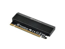 M.2 NVMe SSD to PCIe Gen 3 X16 with heatsink and thermal pad adapter card,