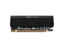 M.2 NVMe SSD to PCIe Gen 3 X16 with heatsink and thermal pad adapter card,