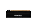 M.2 NVMe SSD to PCIe Gen 3 X16 with heatsink and thermal pad adapter card,