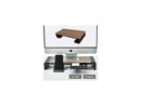 Siig CE-MT2Q12-S1 Stylish Foldable Monitor Stand with USB Hub