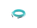 Addon 7M Mpo (Female) To Mpo (Female) 12-Strand Aqua Om4 Crossover Fiber Ofnr