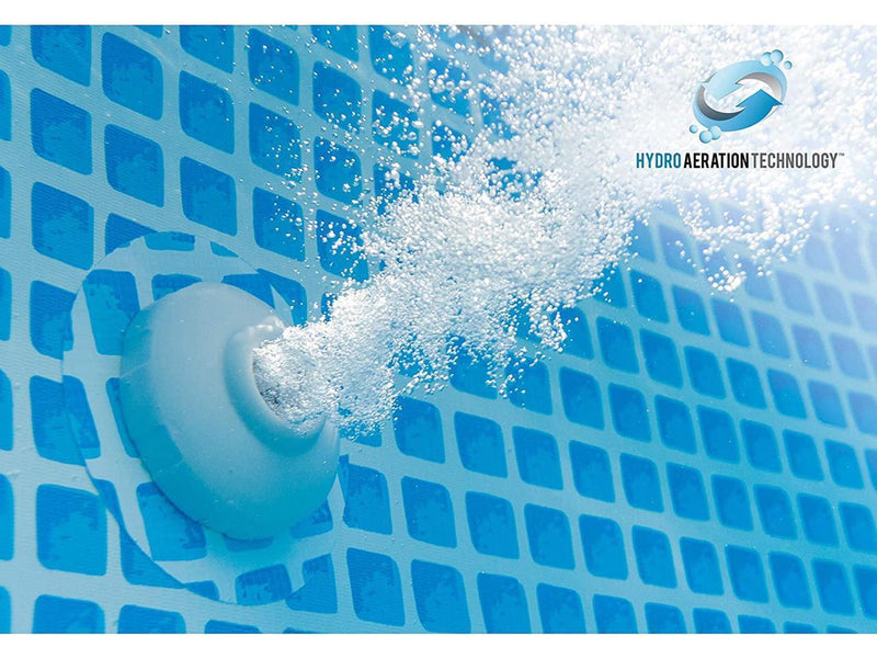 Intex 26701EH 10ft x 30in Prism Frame Above Ground Swimming Pool with Pump