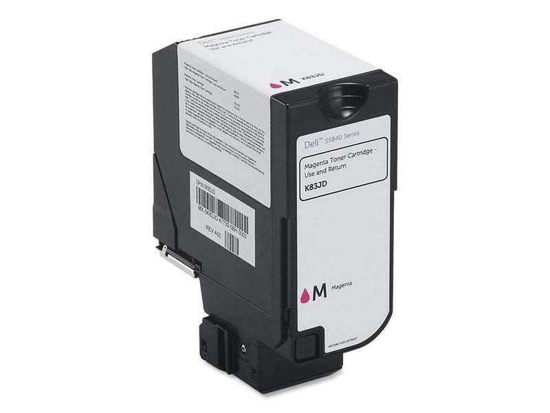 DELL PRINTER ACCESSORIES K83JD 6K PG MAGENTA TONER CARTRIDGE
