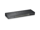 Zyxel 24-Port Gigabit Ethernet NebulaFlex Smart Managed Switch | 4X RJ-45/SFP