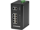 GIGABIT ETHERNET (1000-MBPS) EXTREME TEMPERATURE POE+ SWITCH - (8) 10/100-MBPS C