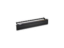 Black Box CAT6 Feed-Through Patch Panel - Unshielded, 48-Port (jpm820a)