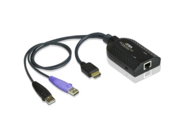 ATEN HDMI USB Virtual Media KVM Adapter Cable with Smart Card Reader (CPU