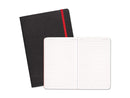 Black n Red 400065000 Soft Cover Notebook, Legal Rule, Black Cover, 5 3/4 X 8