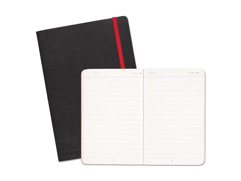 Black n Red 400065000 Soft Cover Notebook, Legal Rule, Black Cover, 5 3/4 X 8