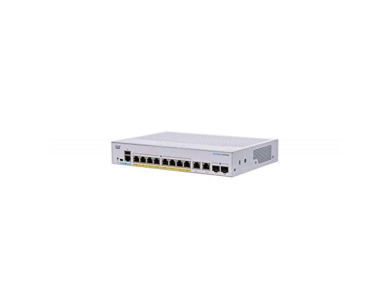 Cisco 250 CBS250-8P-E-2G 8-Port 2L Managed Ethernet Switch CBS2508PE2GNA