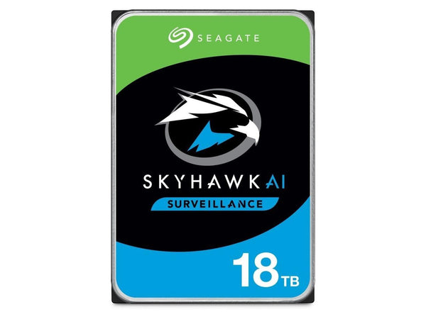 Seagate SkyHawk AI ST18000VE002 18 TB Hard Drive 3.5" Internal SATA SATA/600