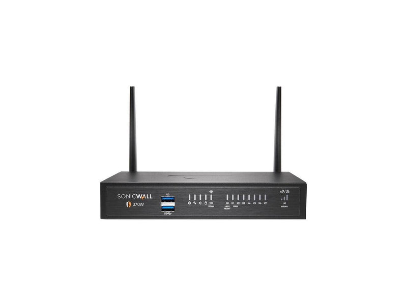 SonicWall TZ370W Wireless Firewall (Gen 7) w/ Secure Upgrade Plus (1-Year