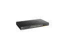 D-Link 28-Port 10-Gigabit Smart Managed PoE Switch DGS125028XMP6KV