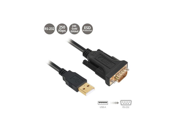 USB TO RS232 SERIAL ADAPTER