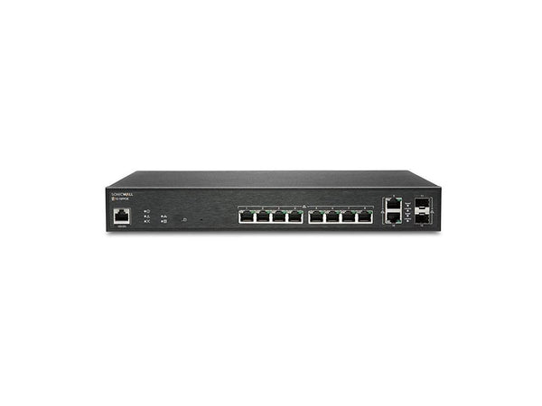 SonicWall 10 Port & 2 SFP Port Ethernet Switch 3yr Dynamic Support 02SSC8371