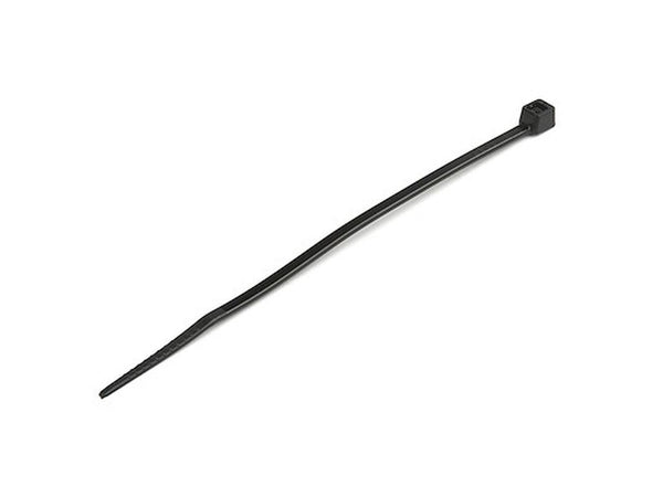 4XEM 100 Pack 8" Cable Ties Black Medium Nylon/Plastic Zip Tie 4X8ZIPTIE100B