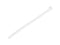 4XEM 100 Pack 10" Cable Ties White Medium Nylon/Plastic Zip Tie 4X10ZIPTIE100W