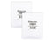 MakerBot 3D Printer Build Plate 2 pack 9000062A