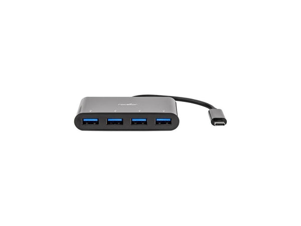 Rocstor Slim Portable 4 Port USB C Hub Y10A228B2