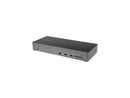 StarTech.com USB C Dock - Triple 4K Monitor USB Type-C Docking Station - 100W