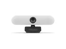 Aluratek 4K HD Ring Light USB-C/USB-A Webcam w/Dual Stereo Mics