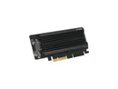 EZConvert Ex Pro MB987M2P-2B 1 x M.2 NVMe SSD to PCIe 3.0 x4 Adapter with Heat