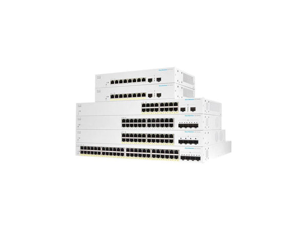 Cisco CBS220 Smart 8 Port Managed Ethernet Switch CBS220-8FP-E-2G