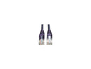 TRIPP LITE N001-005-PU 5 ft. Cat 5/5E Purple Cat5e 350MHz Snagless Molded Patch