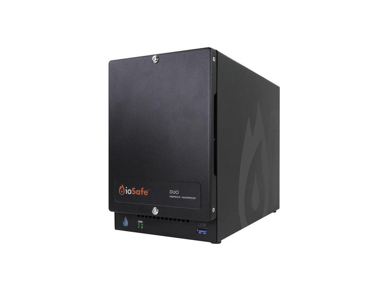 ioSafe Duo 16TB RAID 1 USB 3.2 Fireproof/Waterproof Desktop Hard Drive