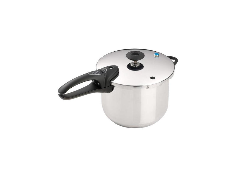 Presto 01365 6-Quart Stainless Steel Pressure Cooker, Deluxe