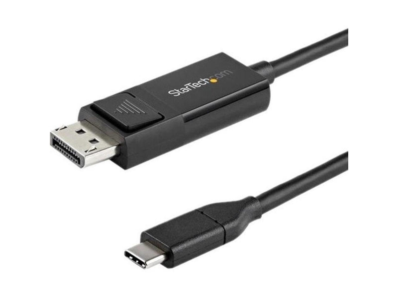 StarTech.com 6.6 ft. (2 m) USB C to DisplayPort 1.2 Cable - Bidirectional - 4K