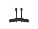 Belkin CAB011BT2MBK BOOST CHARGE PRO Flex 6.56ft.USB-C to USB-C Cable - Black