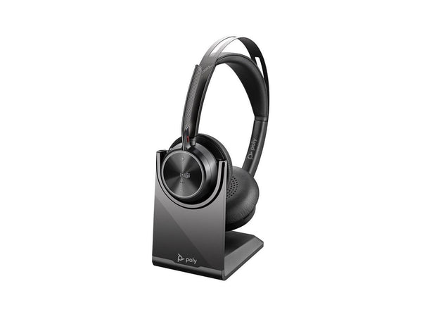 Poly - Voyager Focus 2 UC USB-C Headset with Stand (Plantronics) - Bluetooth