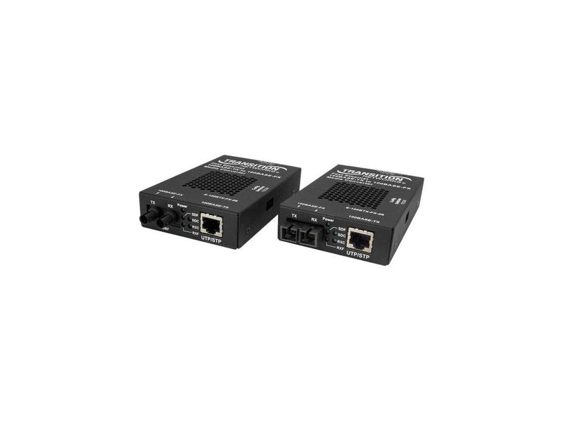 Transition Networks Fast Ethernet Media Converter 100Base-TX to 100Base-FX