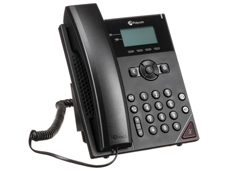 Polycom VVX 150 2200-48810-025 Entry level IP Phone w/ 2 Line & SIP (VoIP)