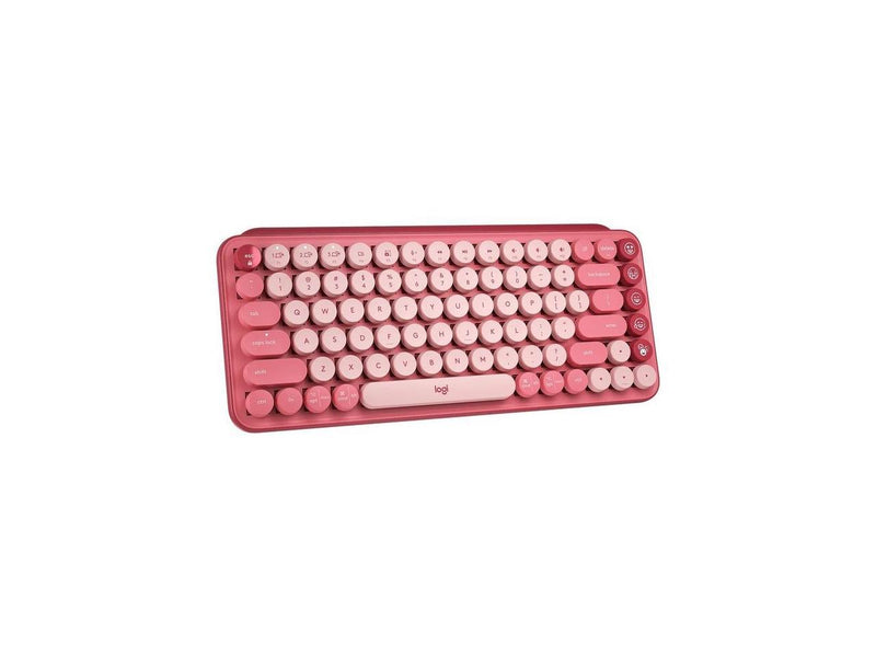 Logitech POP Mechanical Wireless Keyboard with Customizable Emoji Keys, Durable