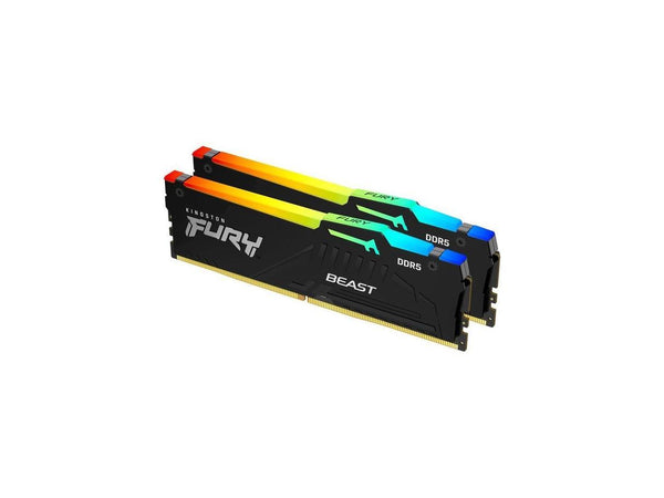 Kingston FURY Beast RGB 64GB (2 x 32GB) 288-Pin PC RAM DDR5 5200 (PC5 41600)