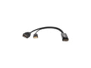 Rocstor HDMI to DisplayPort 4K@30Hz Adapter M/F Black Y10A234B1