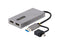 StarTech.com USB to Dual HDMI Adapter, USB A/C to 2x HDMI Displays (1x 4K30Hz,