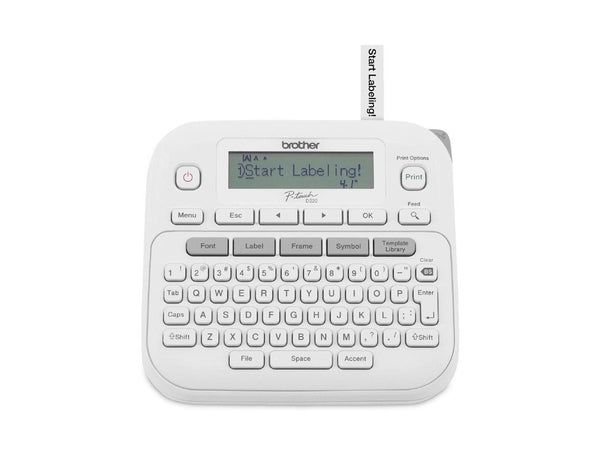 Brother® P-touch PT-D220 Home/Office Everyday Label Maker - 14 Fonts - 180 dpi -