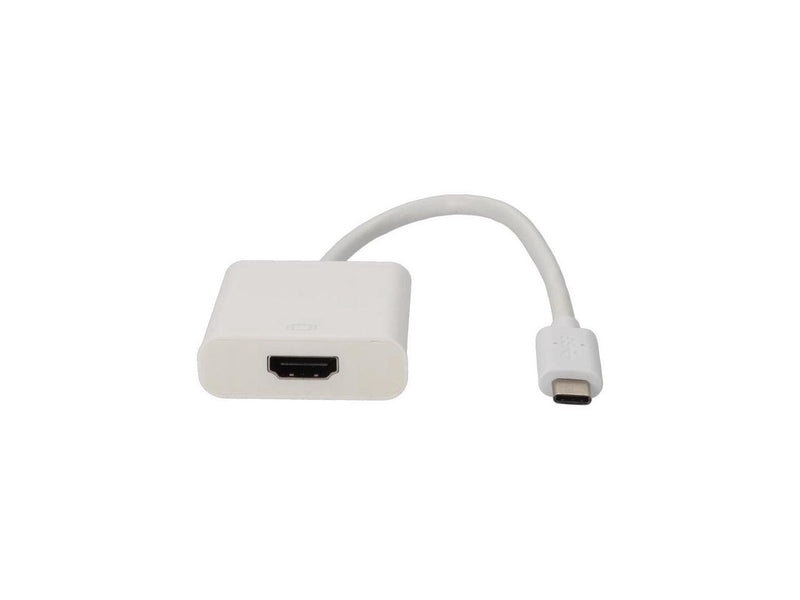 AddOn 8in USB 3.1 (C) to HDMI Adapter Cable - HDMI adapter - HDMI Type A (F