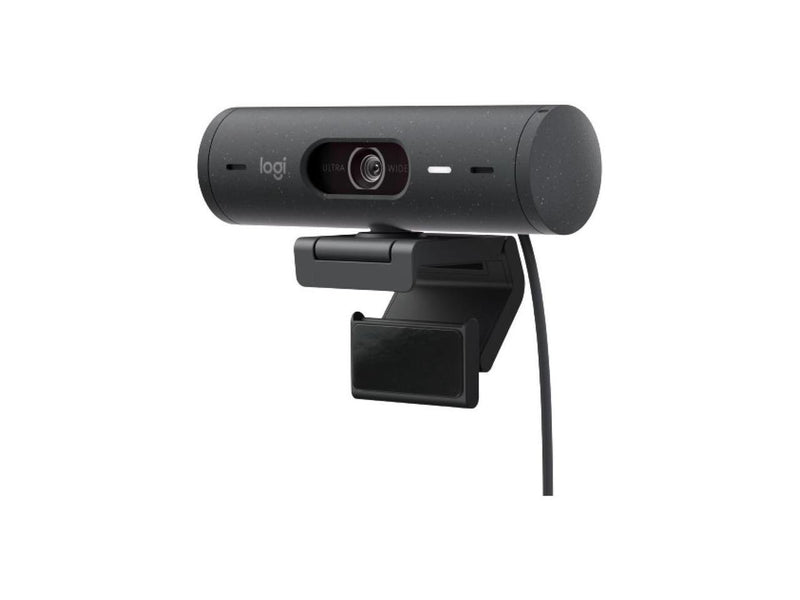 Logitech Brio 500 HD 1080p Webcam 4 Megapixels Graphite (960-001493)